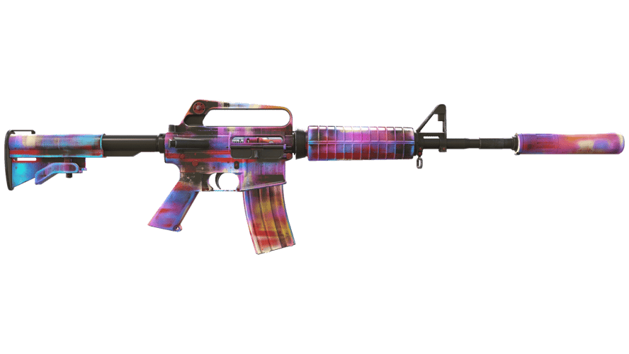 M4A1-S | Glitched Paint (Minimal Wear)