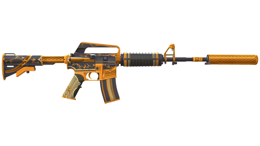 M4A1-S | Золотая спираль (Прямо с завода)