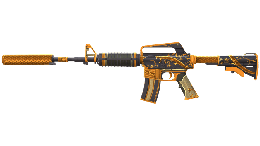 M4A1-S | Золотая спираль (Прямо с завода)