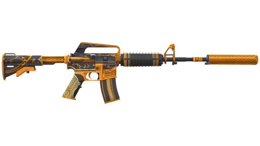 M4A1-S | Золотая спираль (Немного поношенное)