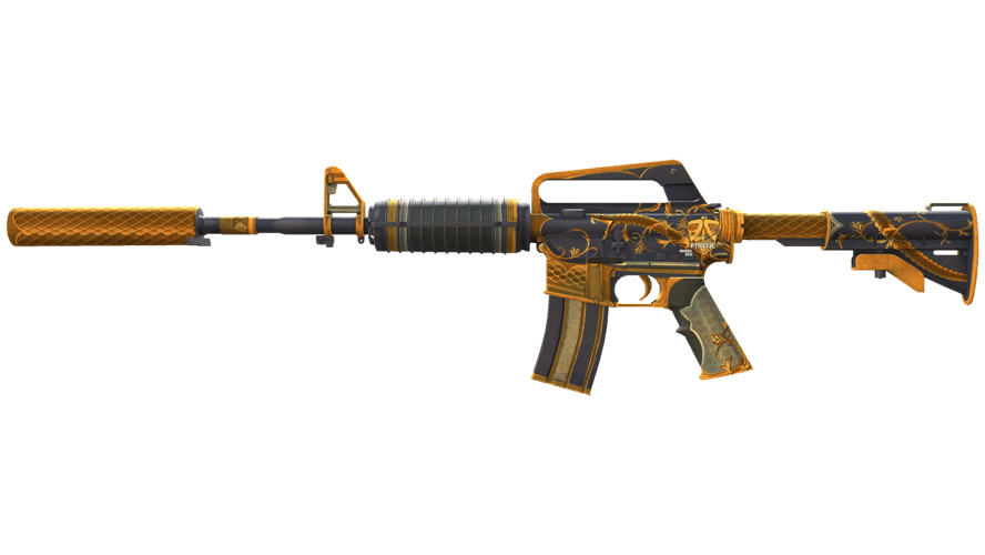 M4A1-S | Golden Coil (Well-Worn)