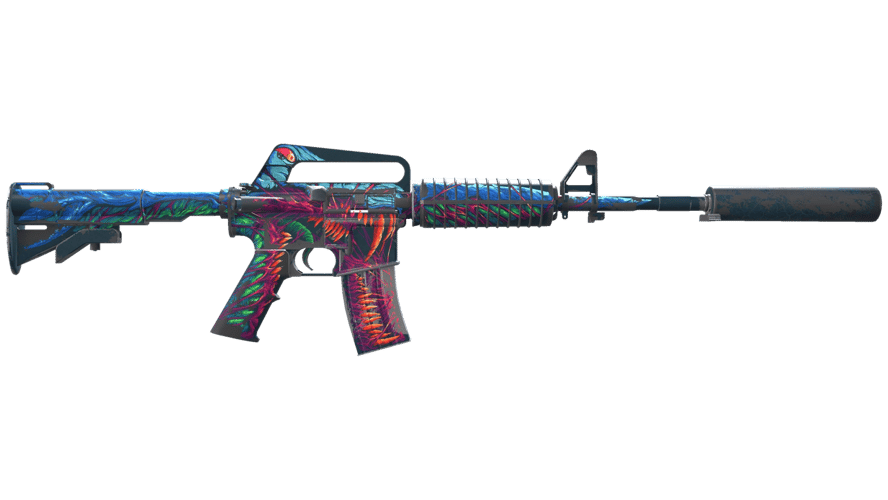 M4A1-S | Hyper Beast (Battle-Scarred)