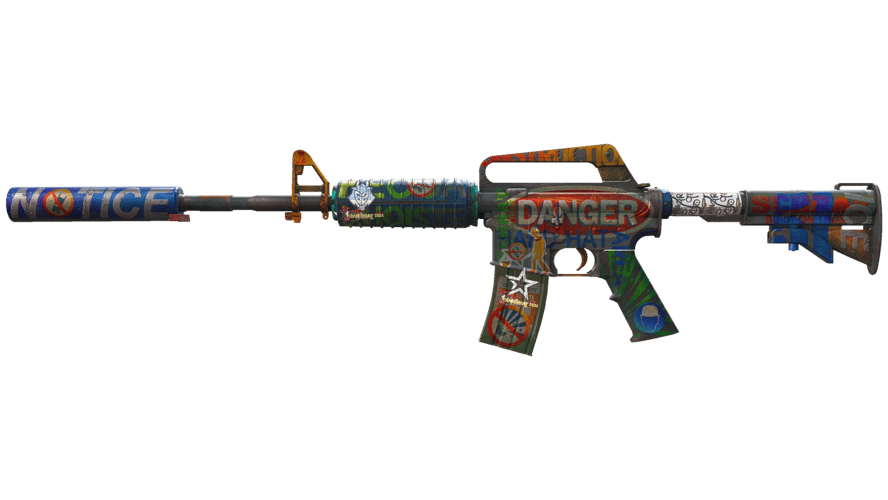 M4A1-S | Imminent Danger (Battle-Scarred)