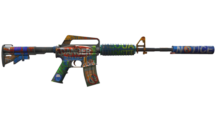 M4A1-S | Imminent Danger (Battle-Scarred)