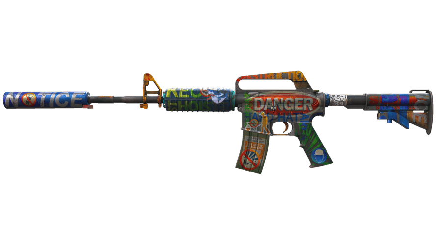 M4A1-S | Imminent Danger (Battle-Scarred)