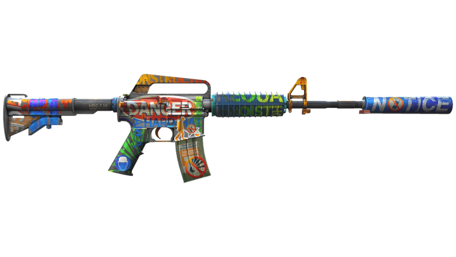 M4A1-S | Неотвратимая угроза (Немного поношенное)