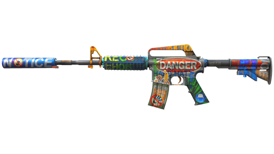 M4A1-S | Неотвратимая угроза (Немного поношенное)