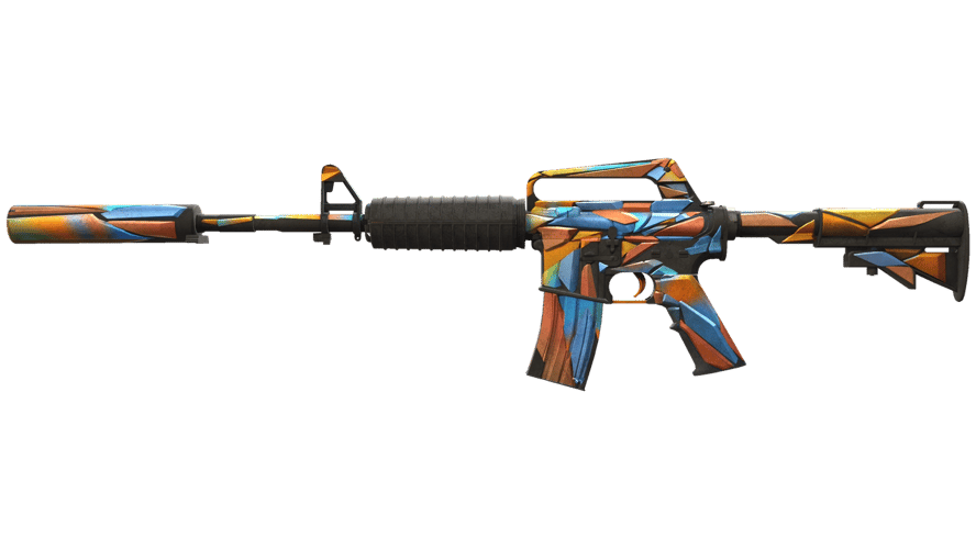 M4A1-S | Leaded Glass (Battle-Scarred)