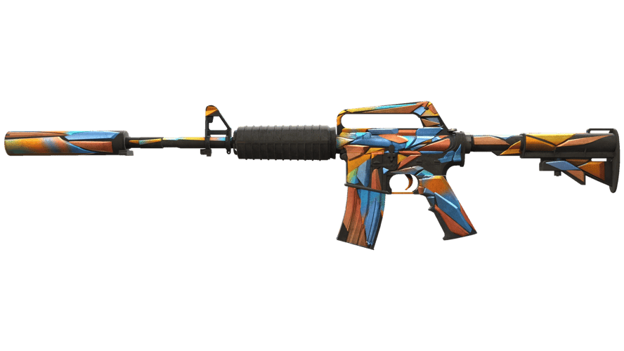 M4A1-S | Leaded Glass (Battle-Scarred)