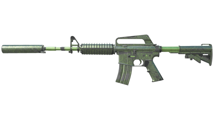 M4A1-S | Moss Quartz (Battle-Scarred)