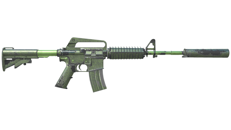 M4A1-S | Moss Quartz (Battle-Scarred)