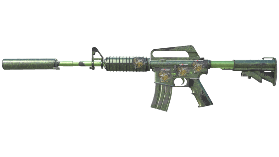 M4A1-S | Moss Quartz (Battle-Scarred)