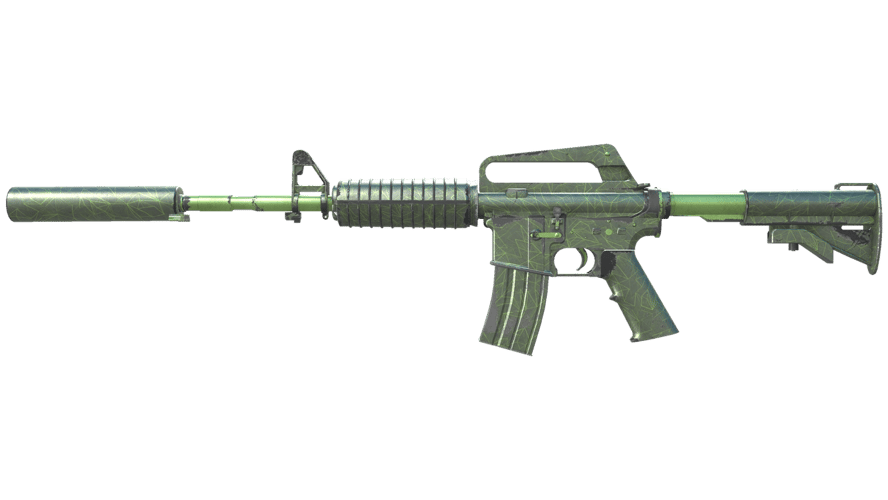M4A1-S | Moss Quartz (Field-Tested)