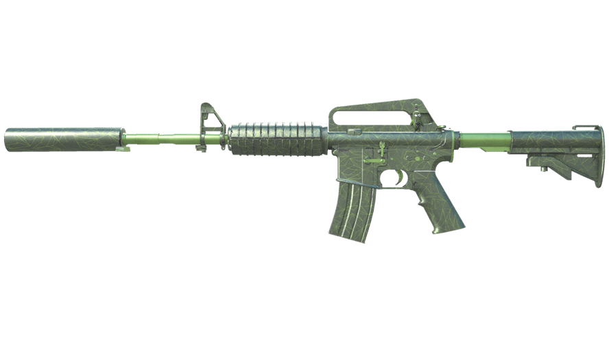 M4A1-S | Moss Quartz (Minimal Wear)