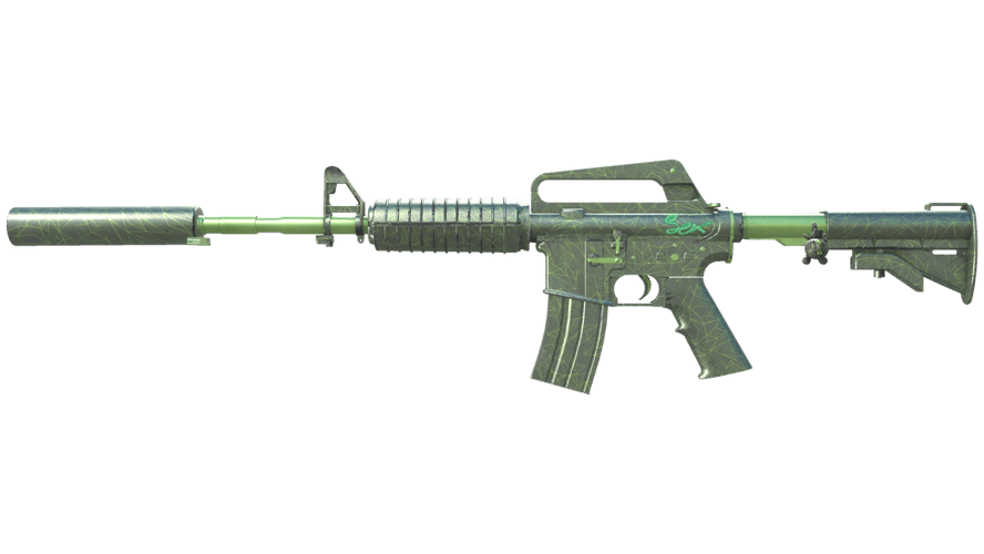 M4A1-S | Moss Quartz (Minimal Wear)