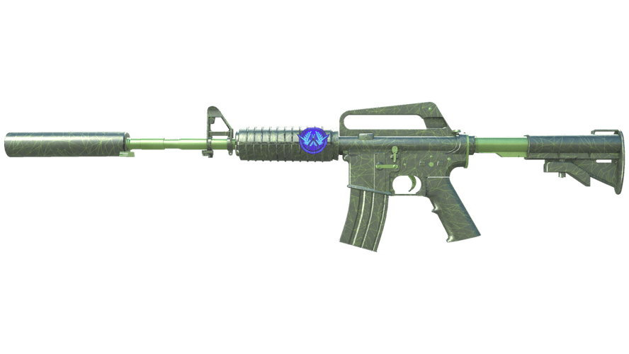 M4A1-S | Moss Quartz (Minimal Wear)