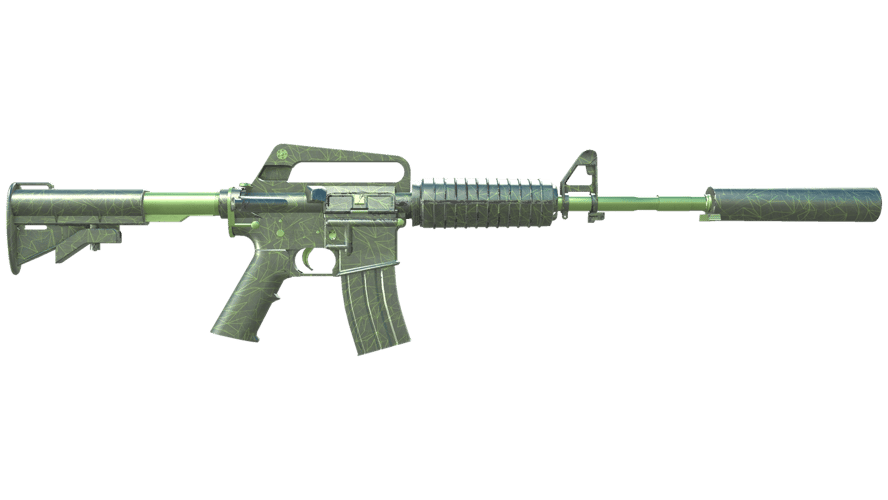 M4A1-S | Moss Quartz (Minimal Wear)