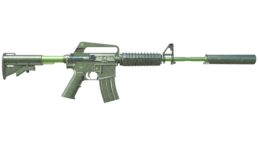 M4A1-S | Moss Quartz (Minimal Wear)