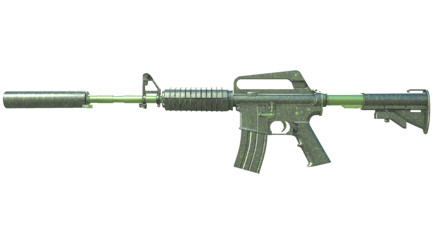 M4A1-S | Moss Quartz (Minimal Wear)