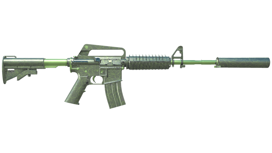 M4A1-S | Moss Quartz (Minimal Wear)