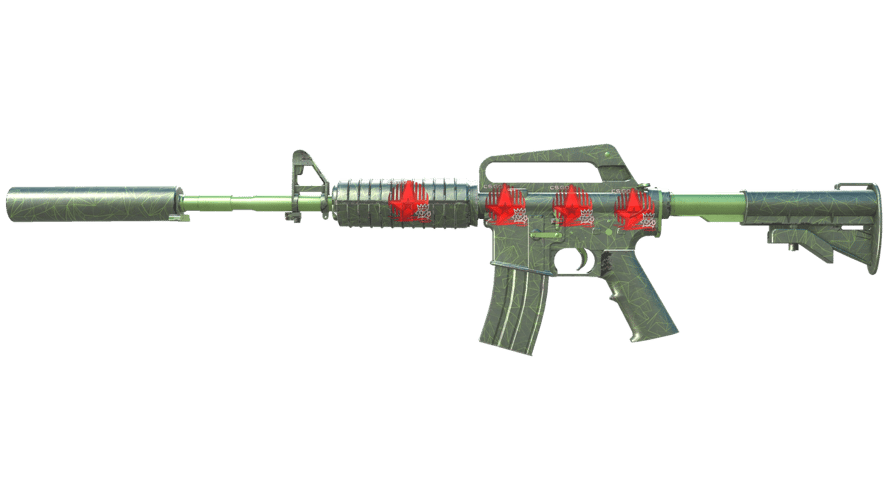 M4A1-S | Moss Quartz (Minimal Wear)