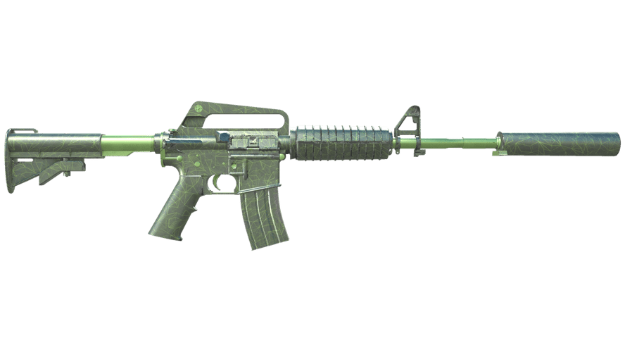 M4A1-S | Moss Quartz (Minimal Wear)