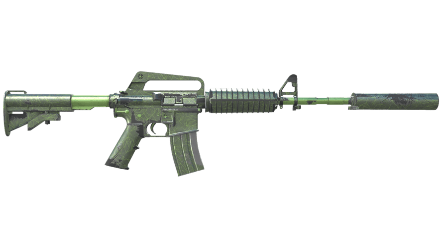 M4A1-S | Moss Quartz (Well-Worn)