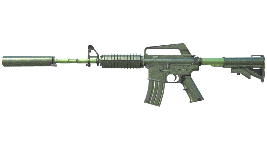 M4A1-S | Moss Quartz (Well-Worn)