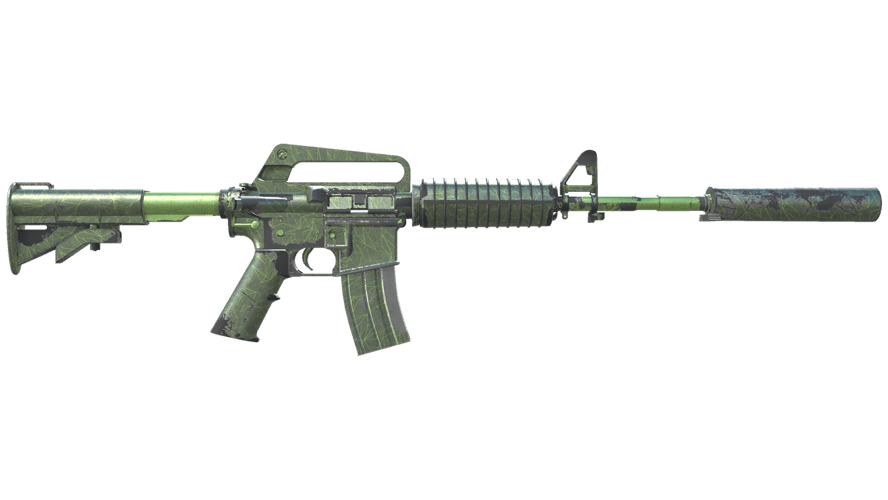 M4A1-S | Moss Quartz (Well-Worn)