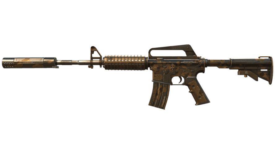 M4A1-S | Mud-Spec (Battle-Scarred)
