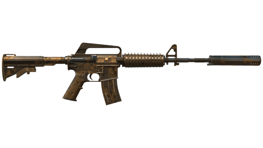 M4A1-S | Mud-Spec (Battle-Scarred)