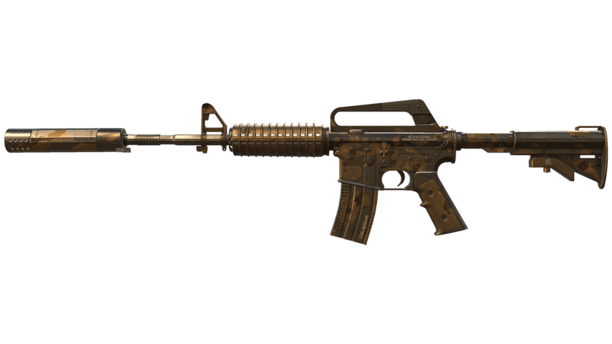 M4A1-S | Mud-Spec (Battle-Scarred)