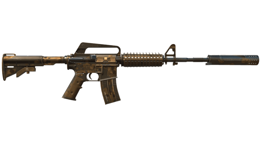 M4A1-S | Mud-Spec (Battle-Scarred)