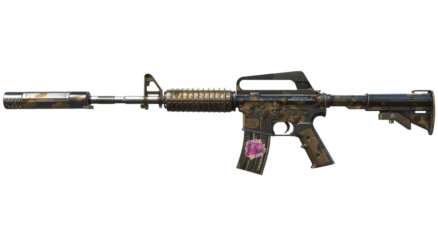 M4A1-S | Mud-Spec (Minimal Wear)
