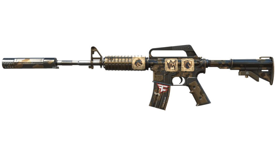 M4A1-S | Mud-Spec (Minimal Wear)