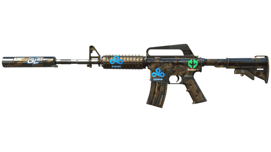 M4A1-S | Mud-Spec (Minimal Wear)