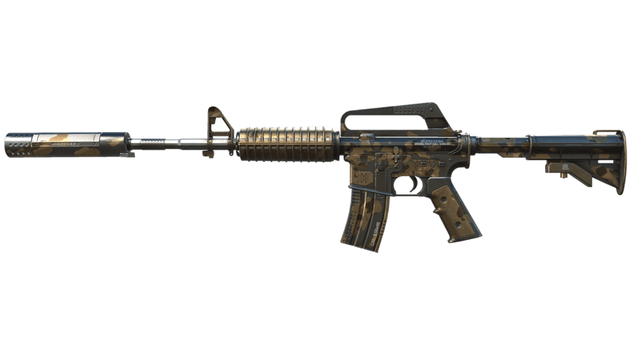 M4A1-S | Mud-Spec (Minimal Wear)
