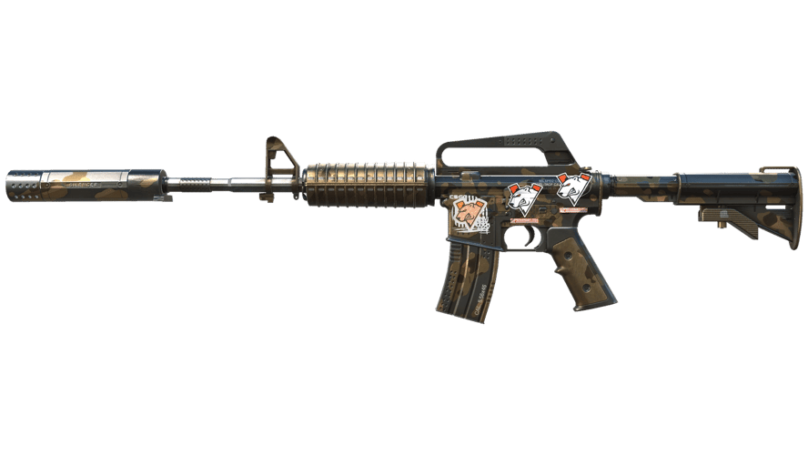 M4A1-S | Mud-Spec (Minimal Wear)