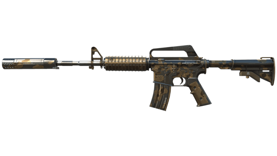 M4A1-S | Mud-Spec (Minimal Wear)