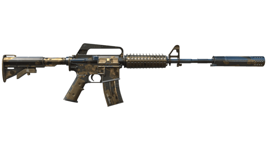 M4A1-S | Mud-Spec (Minimal Wear)