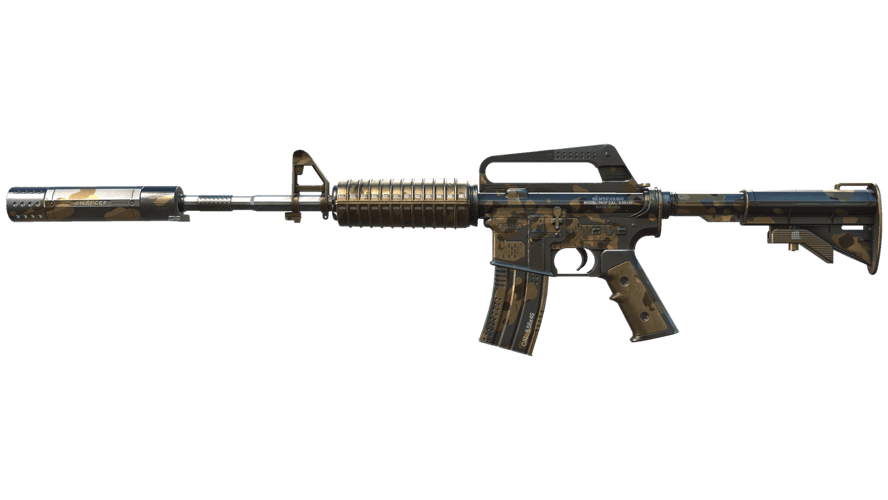 M4A1-S | Mud-Spec (Minimal Wear)
