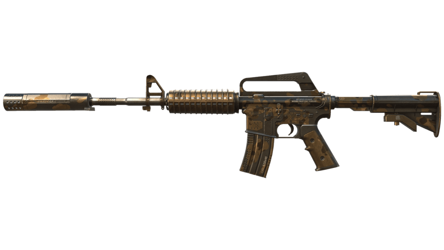 M4A1-S | Mud-Spec (Well-Worn)