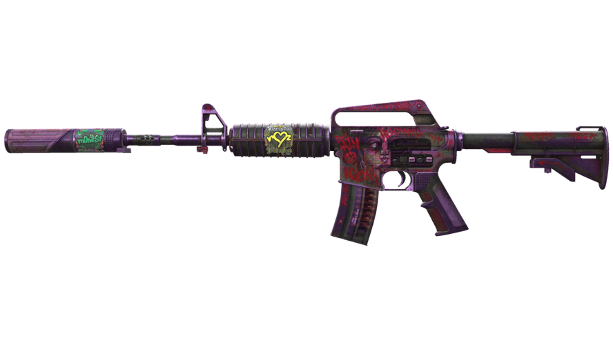 M4A1-S | Night Terror (Battle-Scarred)