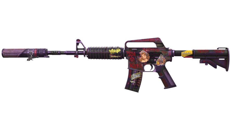 M4A1-S | Night Terror (Battle-Scarred)