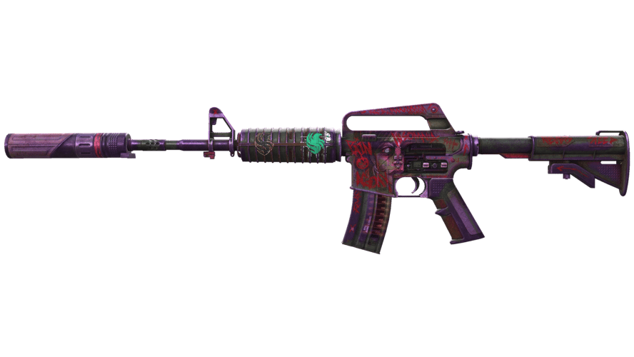 M4A1-S | Night Terror (Battle-Scarred)