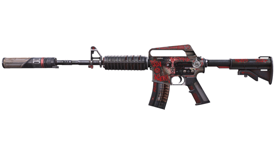 M4A1-S | Night Terror (Немного поношенное)