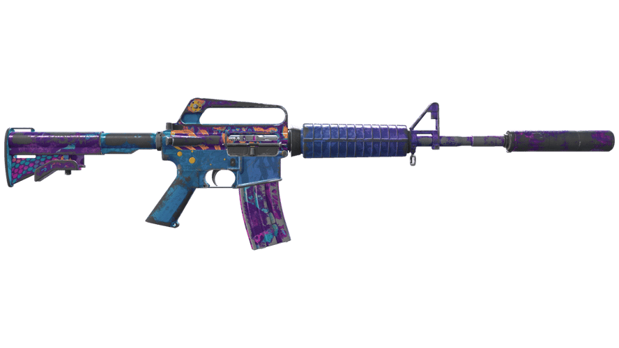 M4A1-S | Party Animal (Well-Worn)
