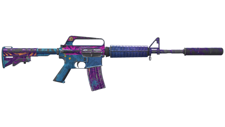 M4A1-S | Party Animal (Well-Worn)