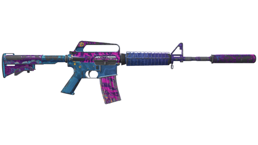 M4A1-S | Party Animal (Well-Worn)