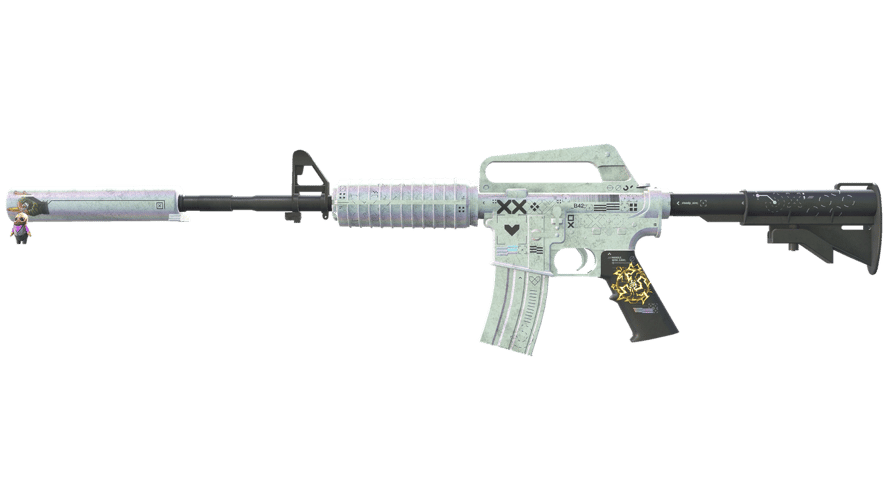 M4A1-S | Printstream (Battle-Scarred)